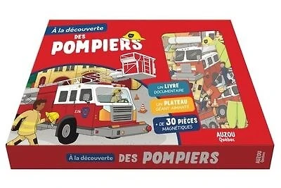 À la découverte des pompiers : Coffret édition québec: Coffret édition québec