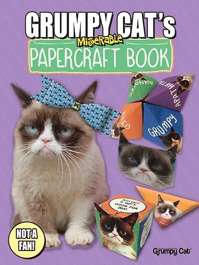 Grumpy Cat's Miserable Papercraft Book
