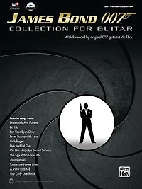 James Bond 007 Collection for Guitar: Easy Guitar Tab, Book and DVD-ROM