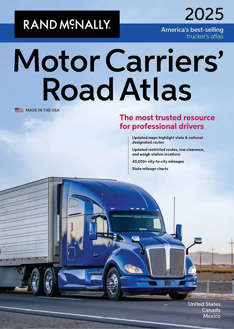 2025 Motor Carriers Road Atlas: McRa