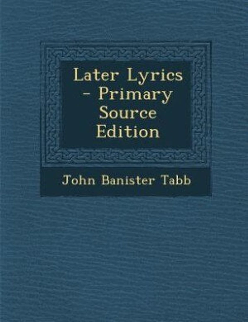 Later Lyrics