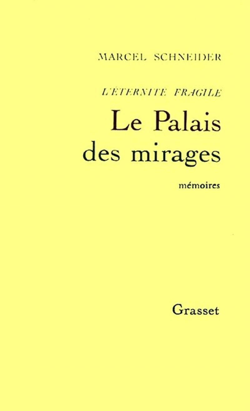 Le Palais des mirages