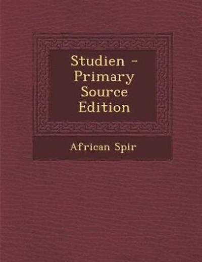 Studien - Primary Source Edition