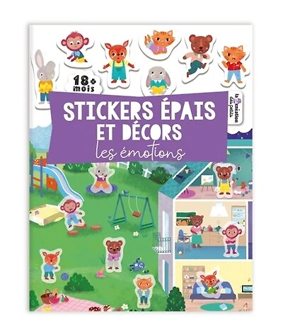 Stickers épais et décors: Les émotions