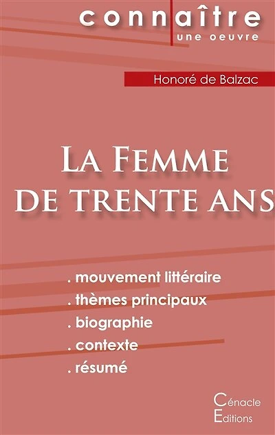 Fiche de lecture La Femme de trente ans de Balzac (Analyse littéraire de référence et résumé complet)