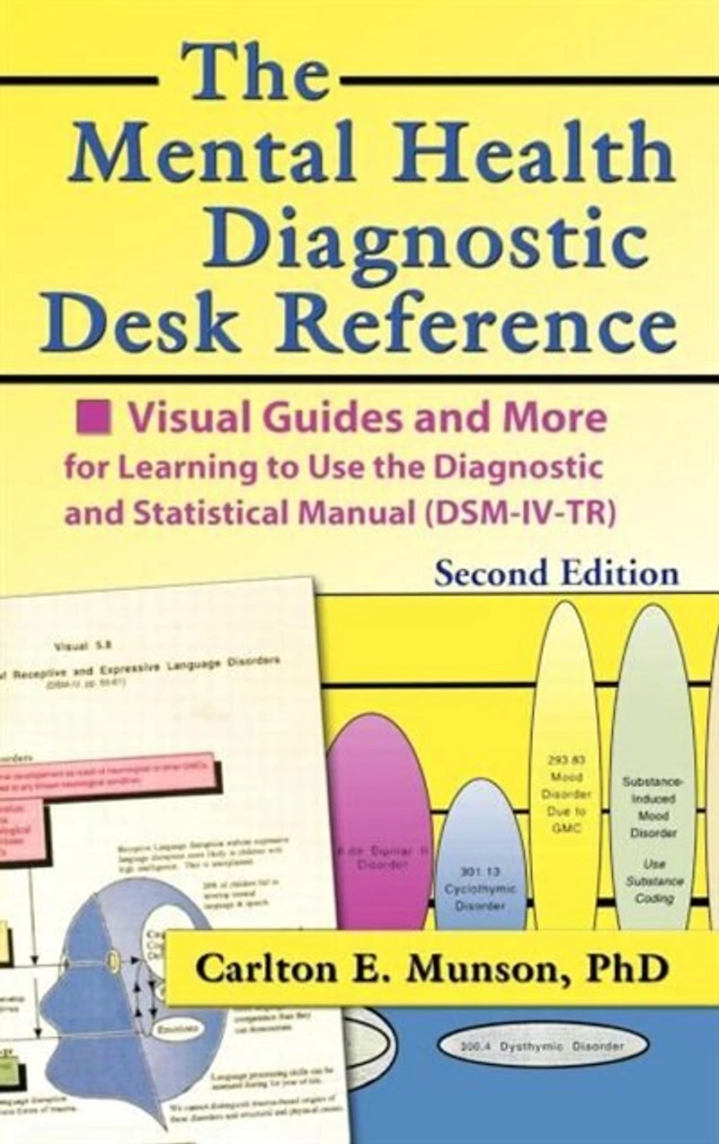 the Mental Health Diagnostic Desk Reference: Visual Guides and More for Learning to Use Statistical Manual (DSM-IV-TR), Second