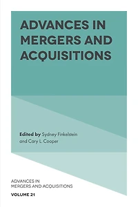 Advances Mergers and Acquisitions