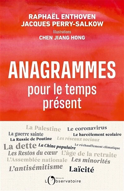 ANAGRAMMES POUR LE TEMPS PRÉSENT
