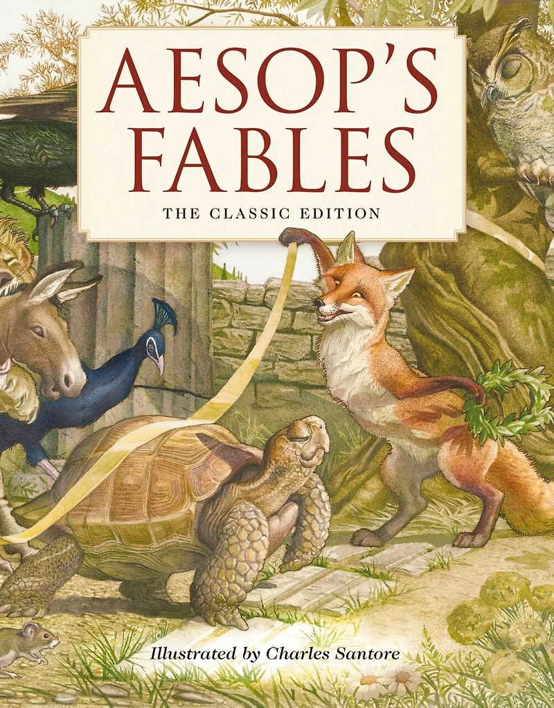 Aesop's Fables Oversized Padded Board Book: The Classic Edition