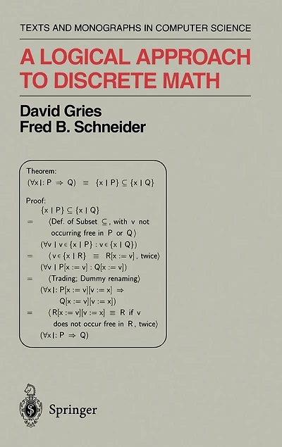A Logical Approach to Discrete Math