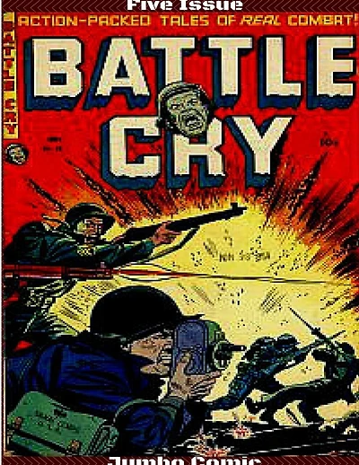 Battle Cry Five Issue Jumbo Comic