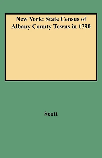 New York: State Census of Albany County Towns in 1790