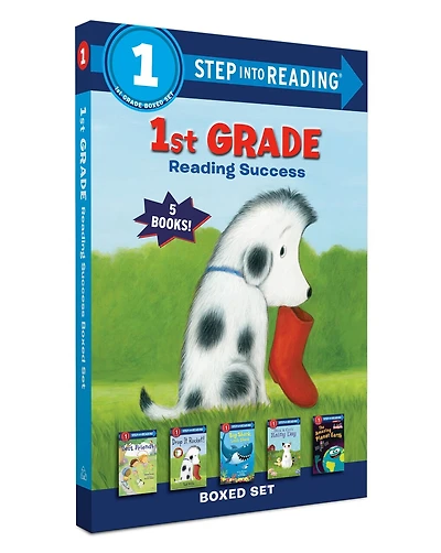 1st Grade Reading Success Boxed Set: Best Friends, Duck & Cat's Rainy Day, Big Shark, Little Shark, Drop It, Rocket! The Amazing Planet Earth