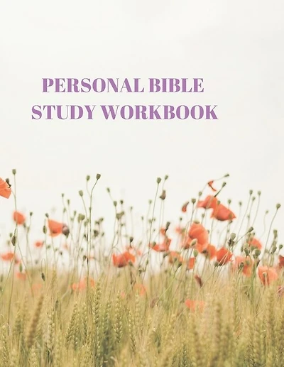Personal Bible Study Workbook: 116 Pages Formated for Scripture and Study