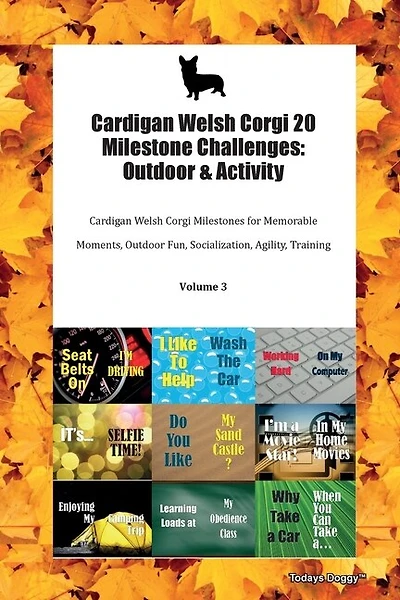 Cardigan Welsh Corgi 20 Milestone Challenges: Outdoor & Activity Cardigan Welsh Corgi Milestones For Memorable Moments, Outdoor Fun, Socializatio