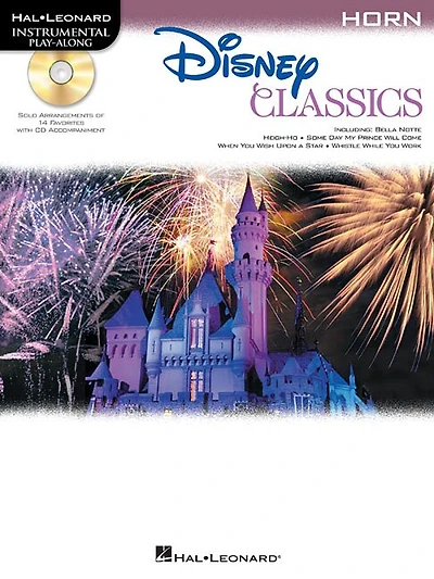 Disney Classics: For Horn Instrumental Play-along Pack