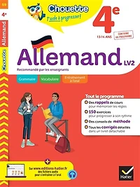 Allemand 4e LV2, 13-14 ans: conforme au programme