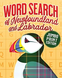 Word Search of Newfoundland and Labrador Jumbo Print Edition