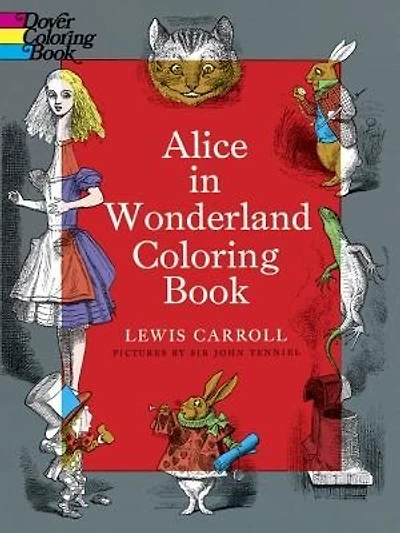 Alice in Wonderland Coloring Book