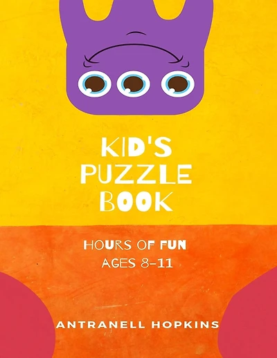 Kids Puzzle Book: For ages 8-11