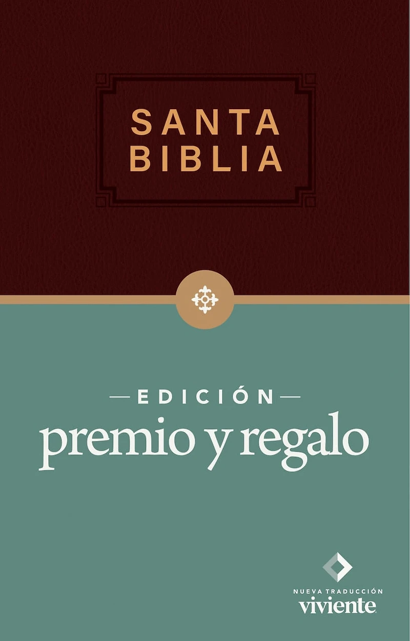 Biblia premio y regalo NTV, Edición económica (ViniPiel, Vino tinto, Letra Roja)