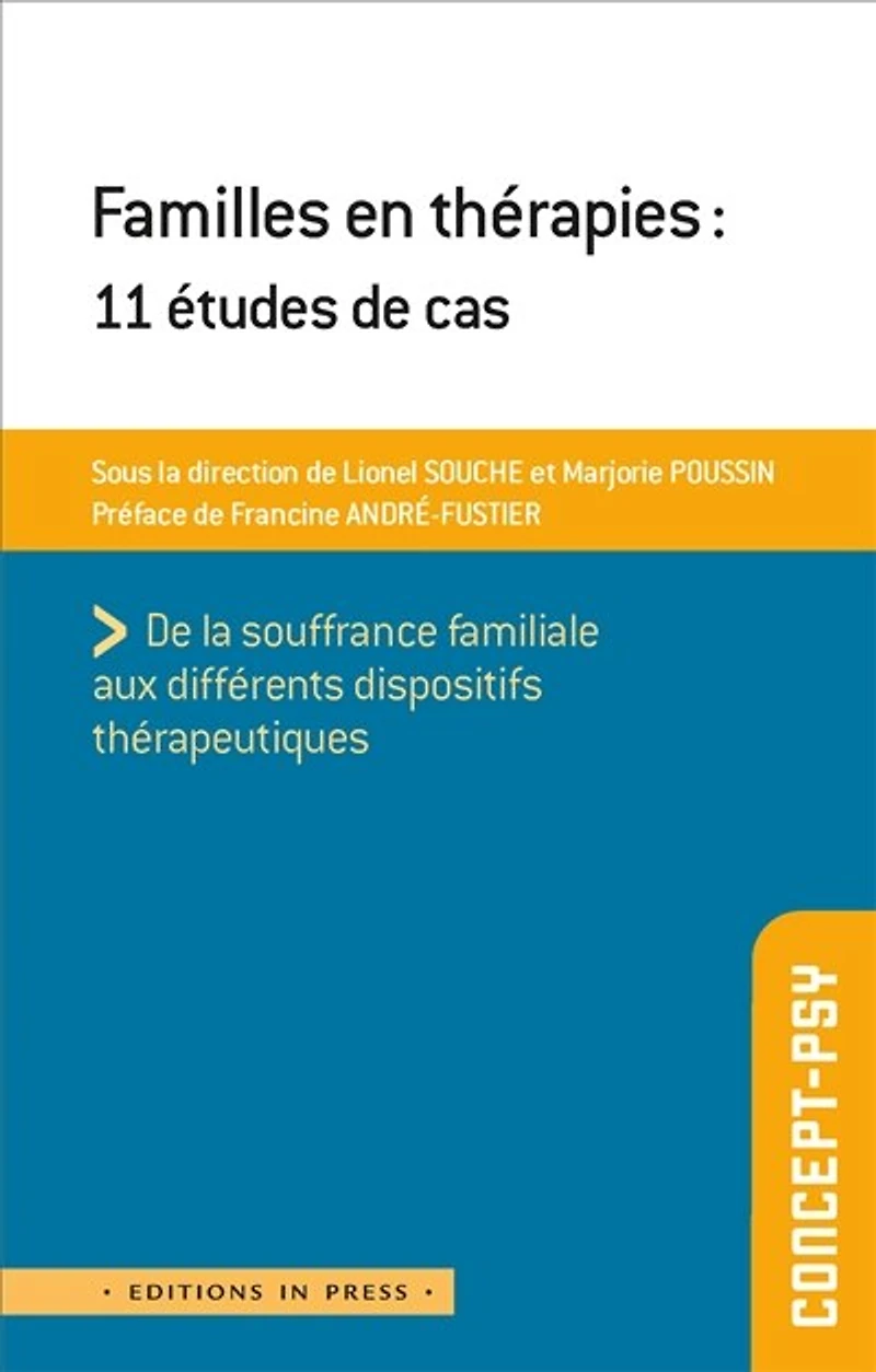 Familles en thérapies: 11 études de cas