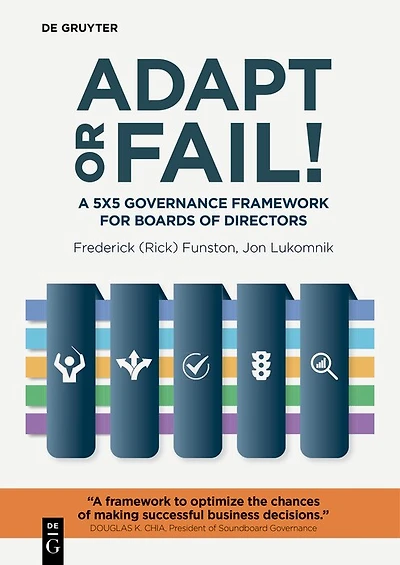 Adapt or Fail!: A 5x5 Governance Framework for Boards of Directors