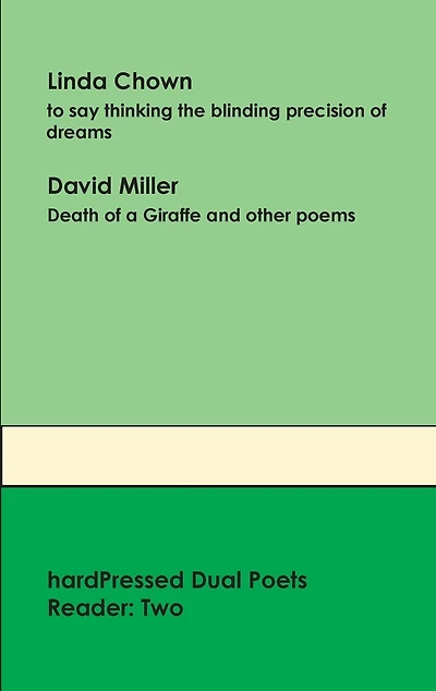 hardPressed Dual Poets Reader: Two
