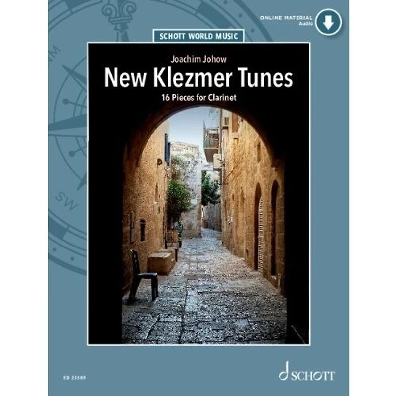 New Klezmer Tunes: 16 Pieces for Clarinet and Piano (Book/Online Media)