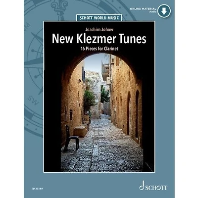 New Klezmer Tunes: 16 Pieces for Clarinet and Piano (Book/Online Media)