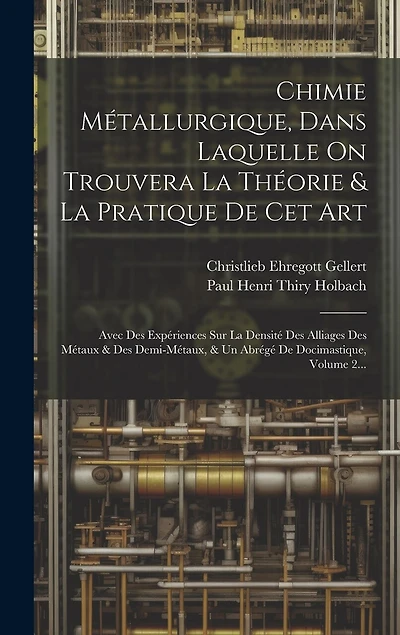 Chimie Métallurgique, Dans Laquelle On Trouvera La Théorie & La Pratique De Cet Art: Avec Des Expériences Sur La Densité Des Alliages Des Métaux & Des Demi-métaux, & Un Abrégé De Docimastique, Volume 2...