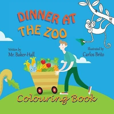 Dinner at the Zoo Colouring Book