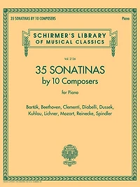 35 Sonatinas By 10 Composers For Piano: Schirmer's Library Of Musical Classics Volume 2136