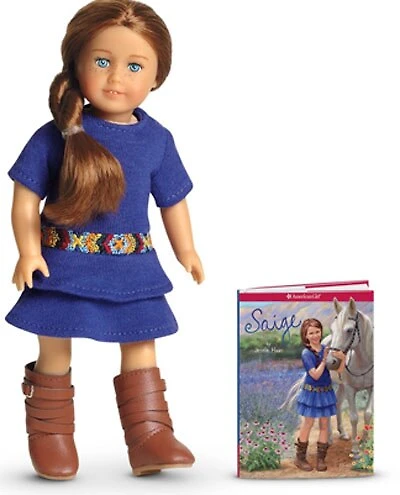 Saige Mini Doll And Mini Book