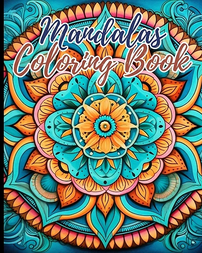 Mandalas Coloring Book: Coloring Book with Easy and Simple Mandala Patterns, Relaxing Mandala Patterns