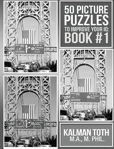 50 Picture Puzzles to Improve Your IQ: Book #1
