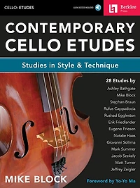 Contemporary Cello Etudes Studies in Style and Technique Book/Online Audio