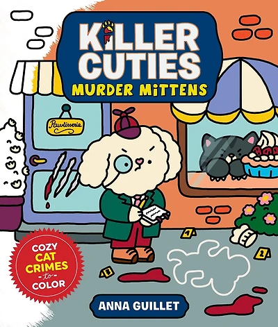 Killer Cuties: Murder Mittens: Cozy Cat Crimes to Color