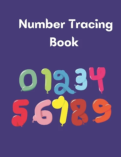 Number Tracing Book: Number Tracing Book for Kids 1-50