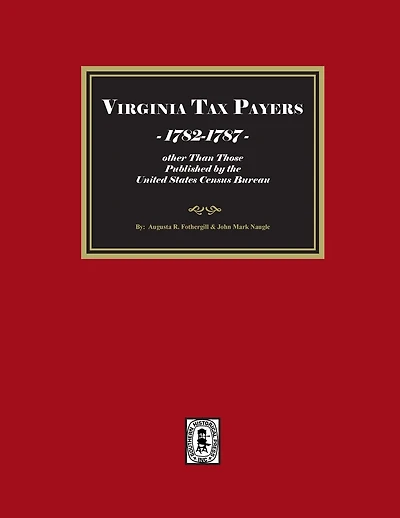 Virginia Tax Payers, 1782-1787