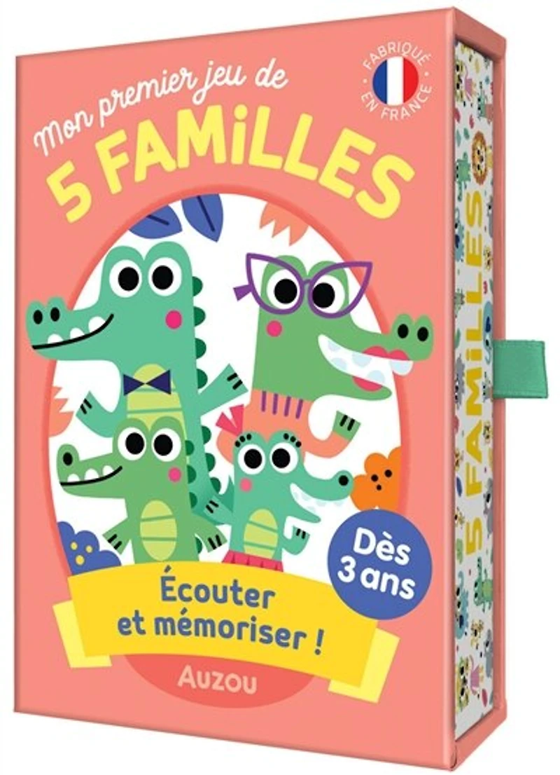 Mon premier jeu de 5 familles écouter et mémoriser!