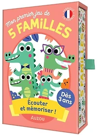 Mon premier jeu de 5 familles écouter et mémoriser!