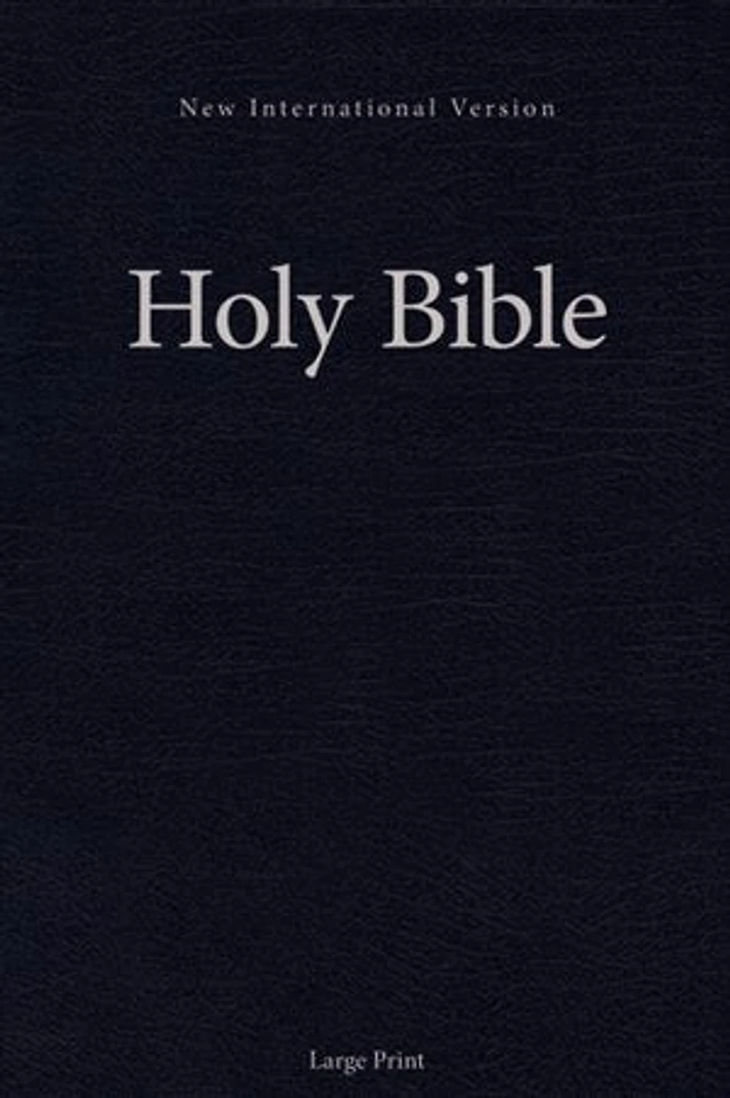 Niv, Holy Bible, Larger Print, Paperback