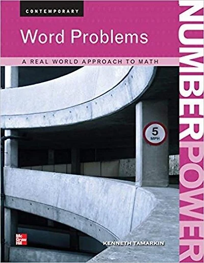Number Power - Word Problems: A Real World Approach to Math, Book 6