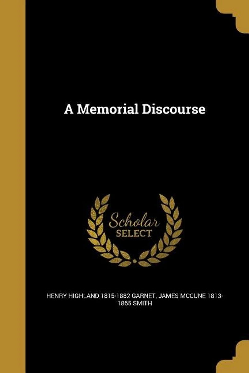 A Memorial Discourse