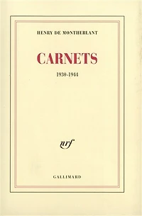 Carnets: 1930-1944