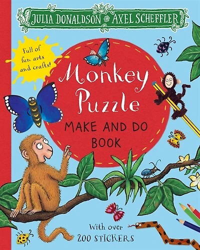 Monkey Puzzle: Make And Do Book: With Over 200 Stickers