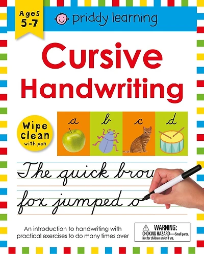 Cursive Handwriting (Wipe Clean Workbook): Ages 5-7; wipe-clean with pen