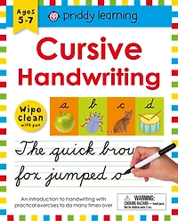 Cursive Handwriting (Wipe Clean Workbook): Ages 5-7; wipe-clean with pen