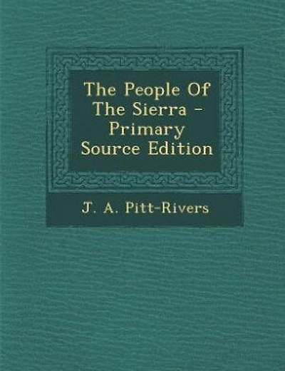 The People Of Sierra - Primary Source Edition
